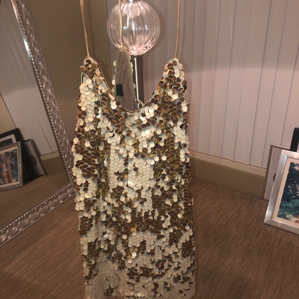 Nasty Gal sequin top✨ NWT